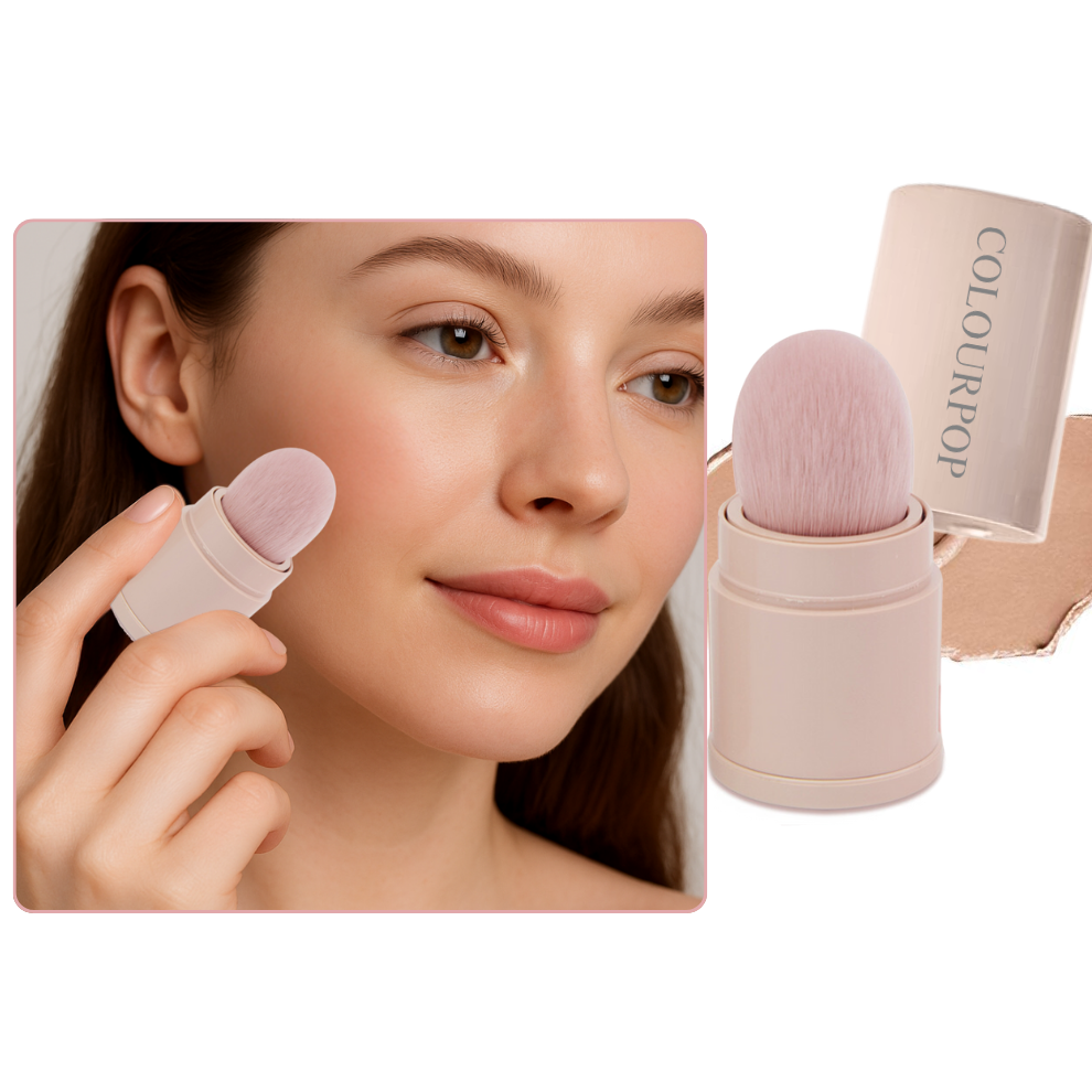 Cọ Có Nắp Tán Kem Nền Và Má Hồng COLOURPOP Kabuki Brush C126